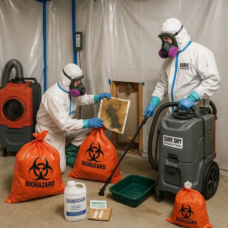 Contaminated Water Handling Protocols process in Sandusky, OH