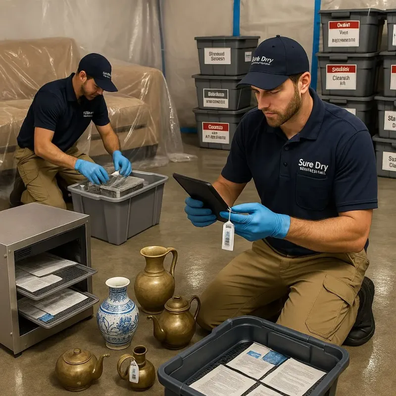 Content Protection and Restoration process in Sandusky, OH