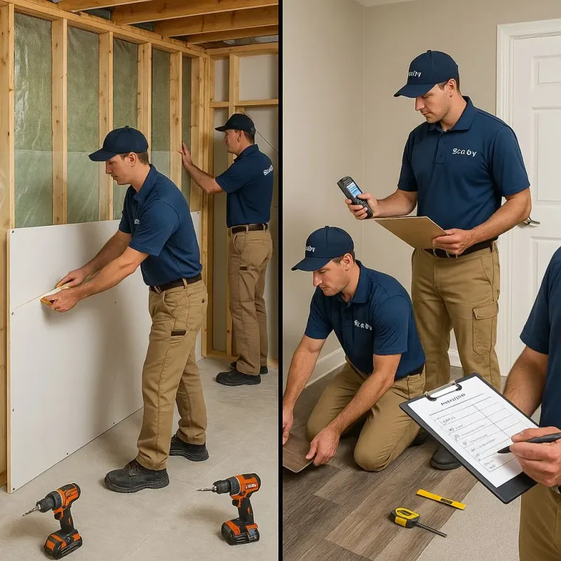 Repairs and Reconstruction process in Sandusky, OH