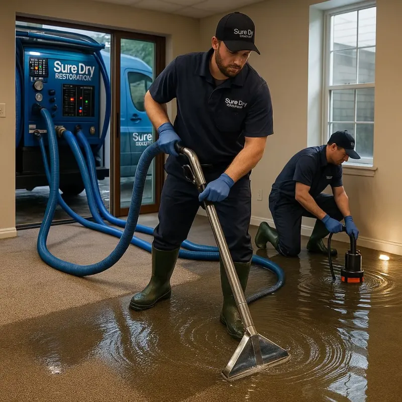 Water Extraction and Removal process in Sandusky, OH